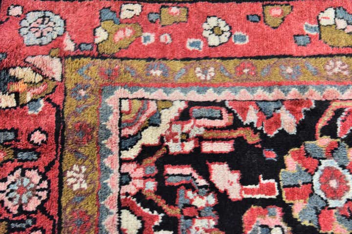 4' 10 x 10' 6 Hand Knotted Malayer Persian Wool Runner Rug