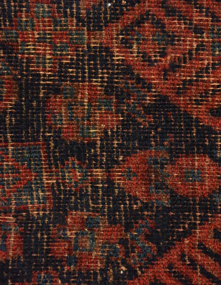 Detail image of 2' 9 x 6' Hand Knotted Malayer Persian Wool Runner Rug