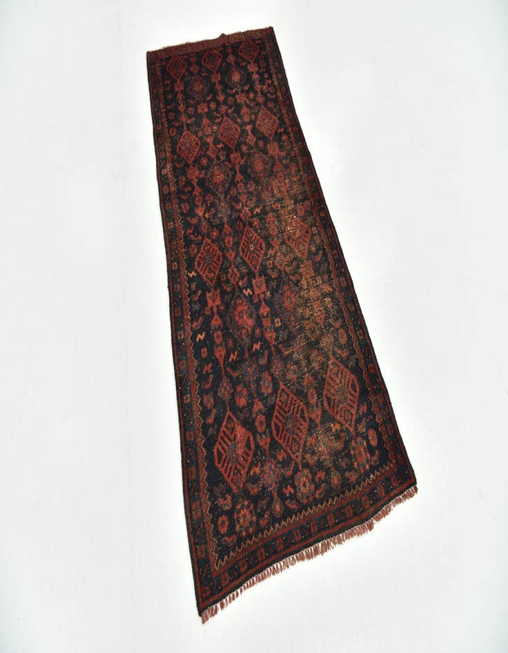 Detail image of 2' 9 x 6' Hand Knotted Malayer Persian Wool Runner Rug