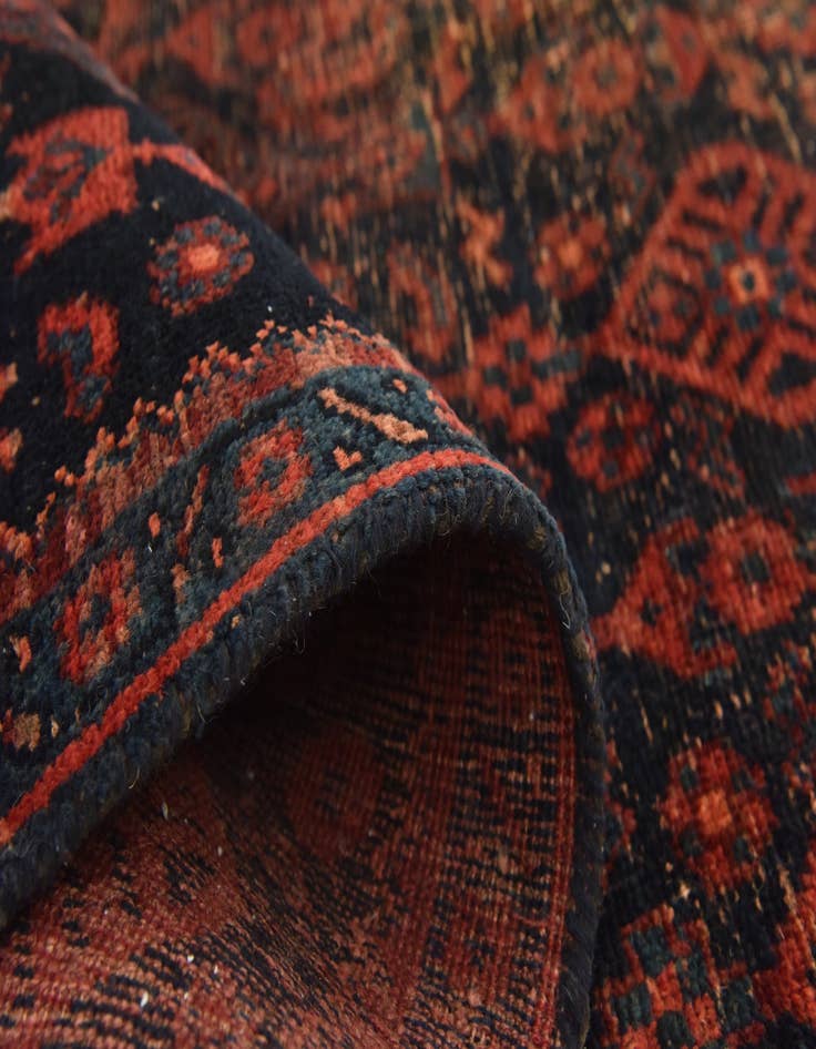 Detail image of 2' 9 x 6' Hand Knotted Malayer Persian Wool Runner Rug