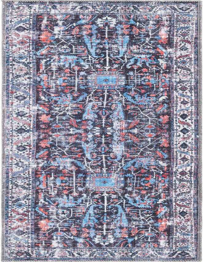 Detail image of 2' x 6' Washable Mangata Runner Rug