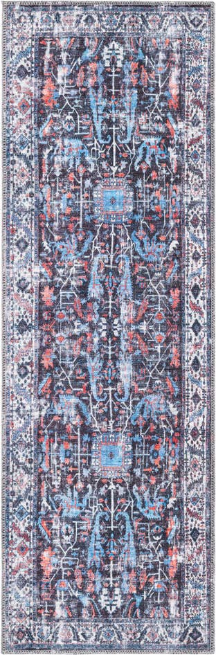 Detail image of 2' x 6' Washable Mangata Runner Rug