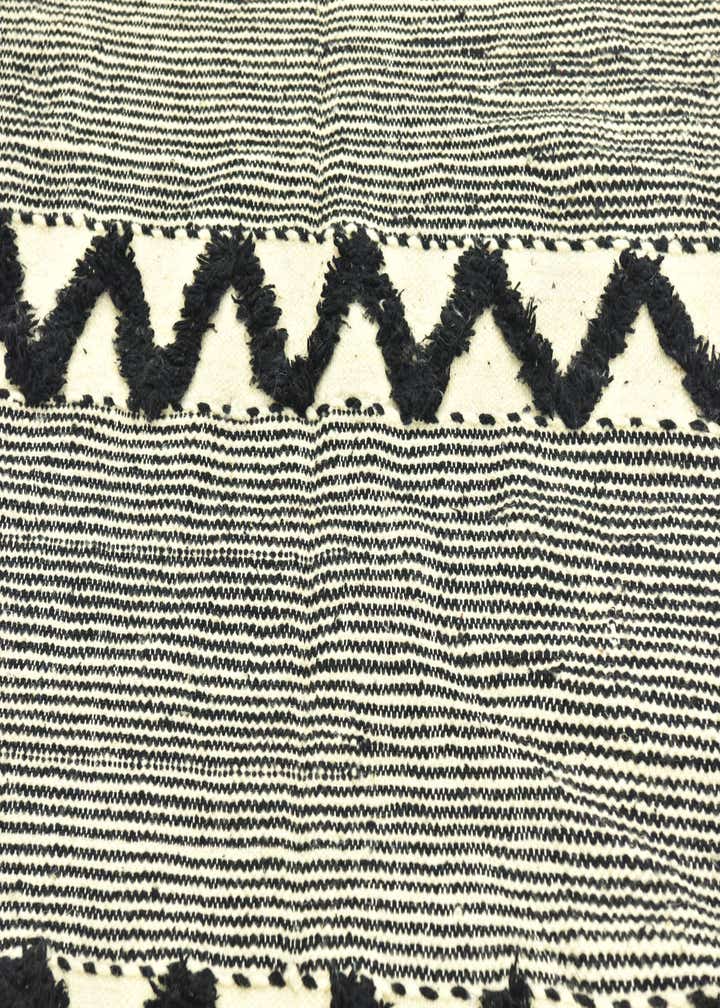 4' 5 x 8' 3 Hand Knotted Moroccan Wool Runner Rug
