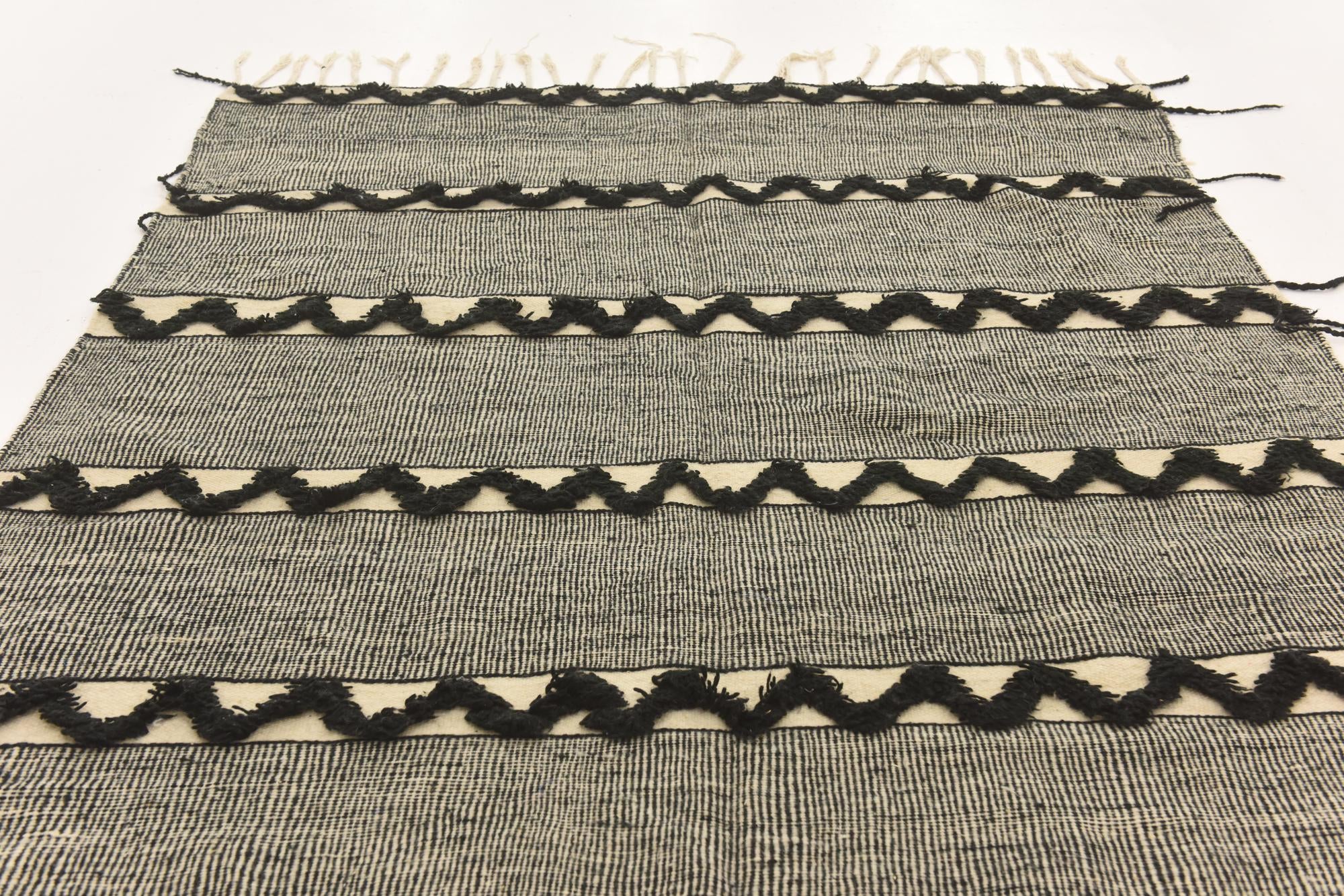 6' 3 x 12' Hand Knotted Moroccan Wool Runner Rug