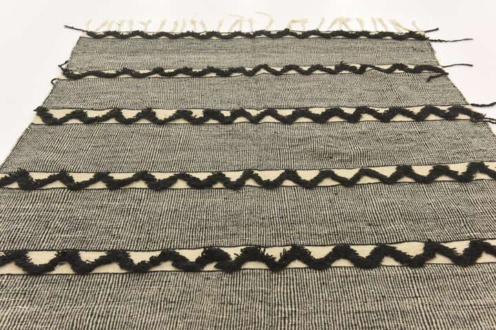 6' 3 x 12' Hand Knotted Moroccan Wool Runner Rug