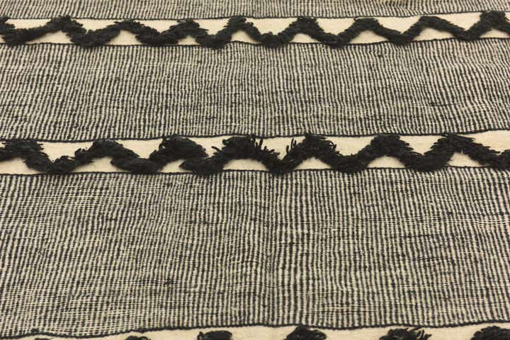 6' 3 x 12' Hand Knotted Moroccan Wool Runner Rug