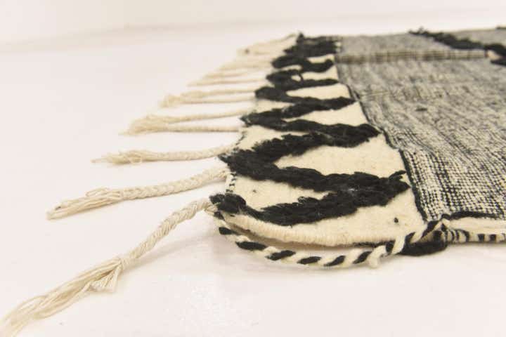 6' 3 x 12' Hand Knotted Moroccan Wool Runner Rug