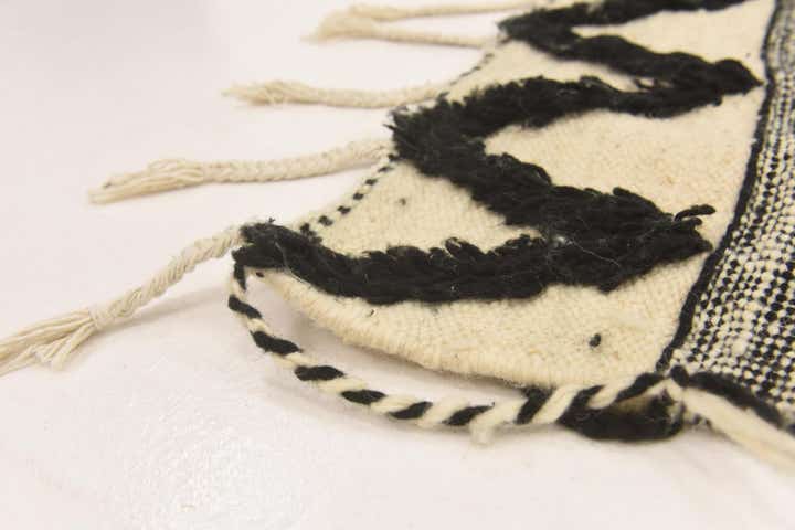 6' 3 x 12' Hand Knotted Moroccan Wool Runner Rug