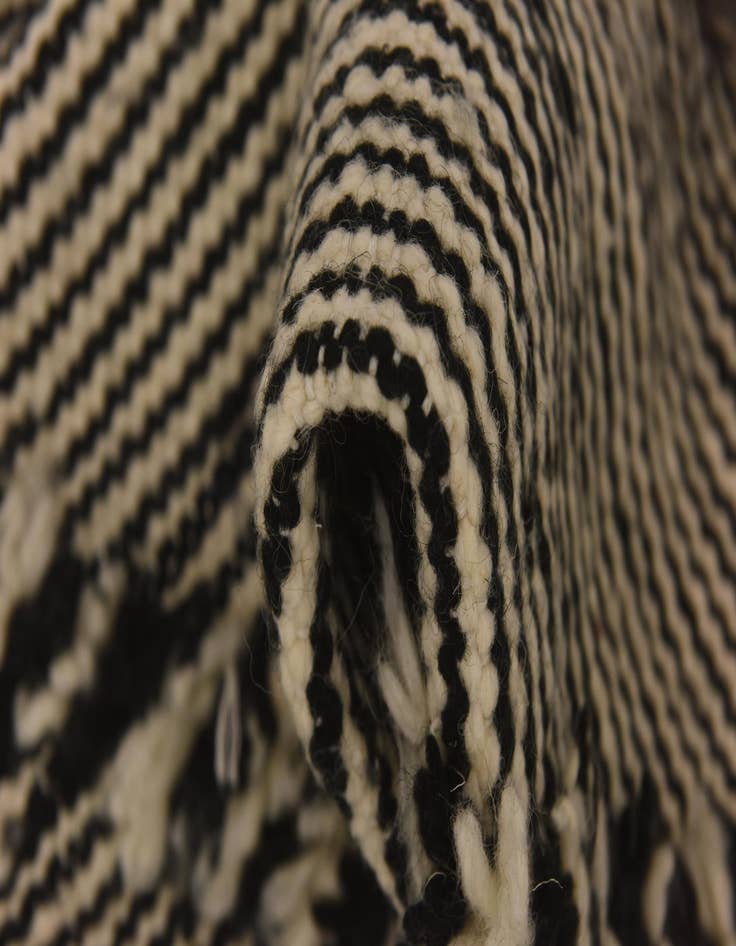 Detail image of 2' 7 x 9' 11  Hand Knotted Moroccan Wool Runner Rug