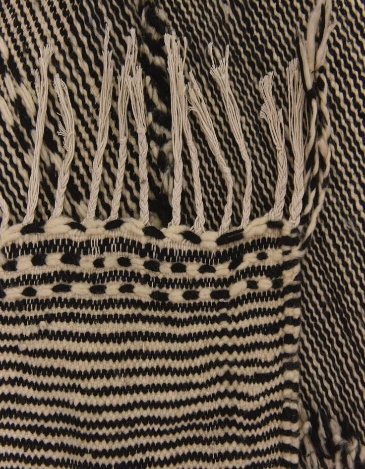 Detail image of 2' 7 x 9' 11  Hand Knotted Moroccan Wool Runner Rug