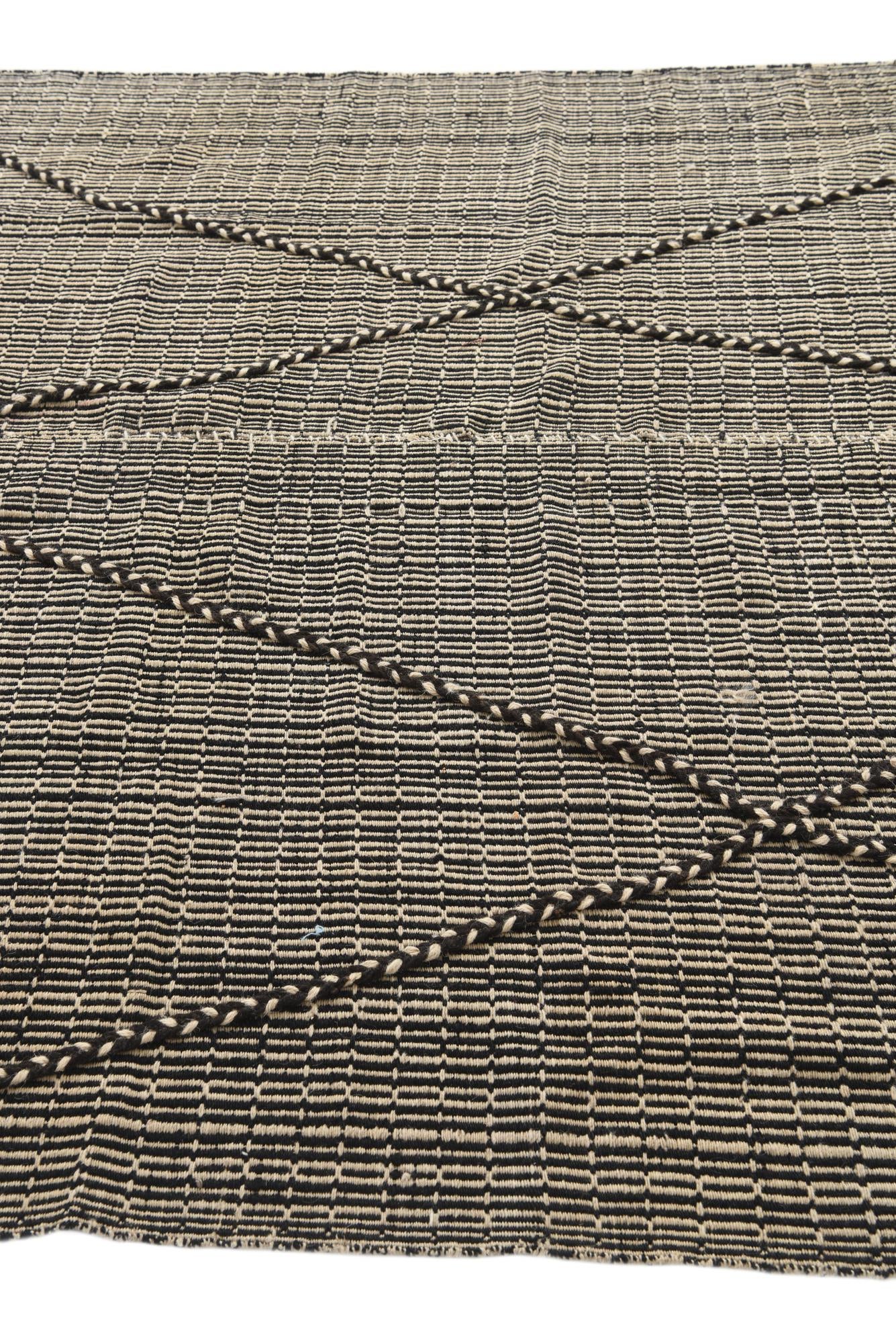 6' x 12' 2 Hand Knotted Moroccan Wool Runner Rug