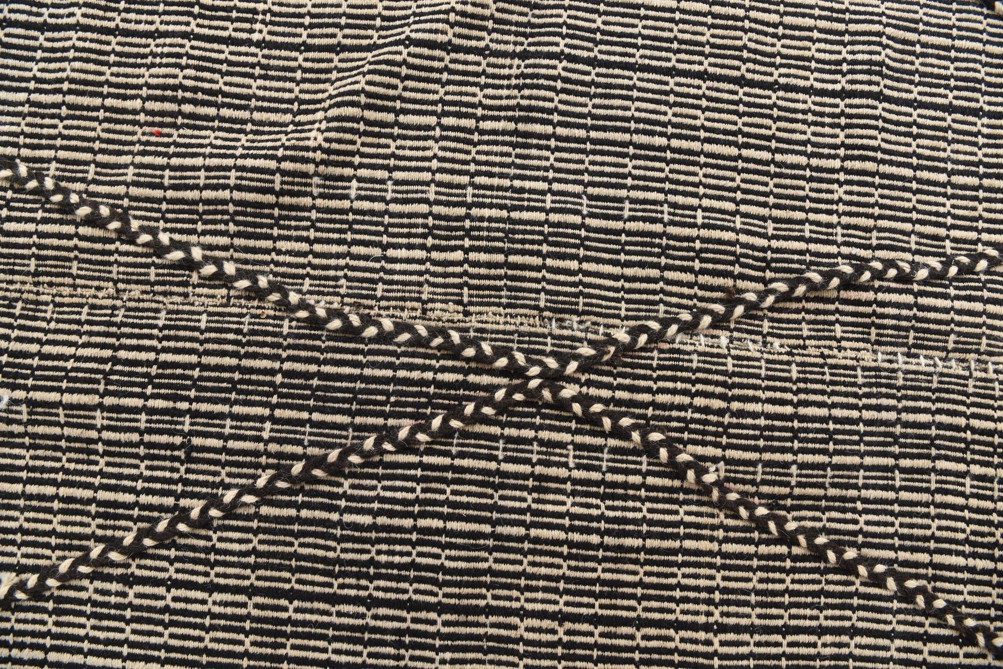 6' x 12' 2 Hand Knotted Moroccan Wool Runner Rug
