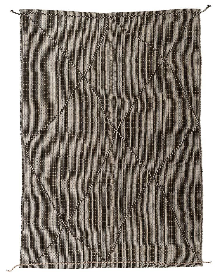 Detail image of 6' x 12' 2 Hand Knotted Moroccan Wool Runner Rug