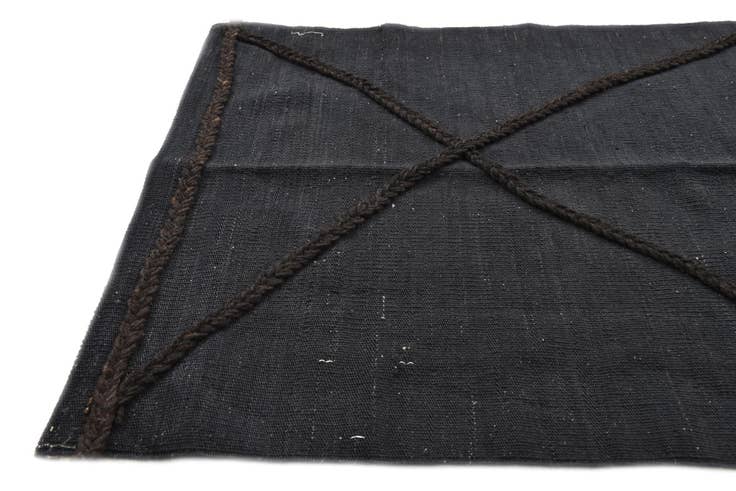 Detail image of 2' 4 x 7' 11 Hand Knotted Moroccan Wool Runner Rug