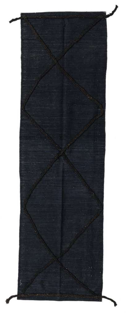 2' 4 x 7' 11 Hand Knotted Moroccan Wool Runner Rug