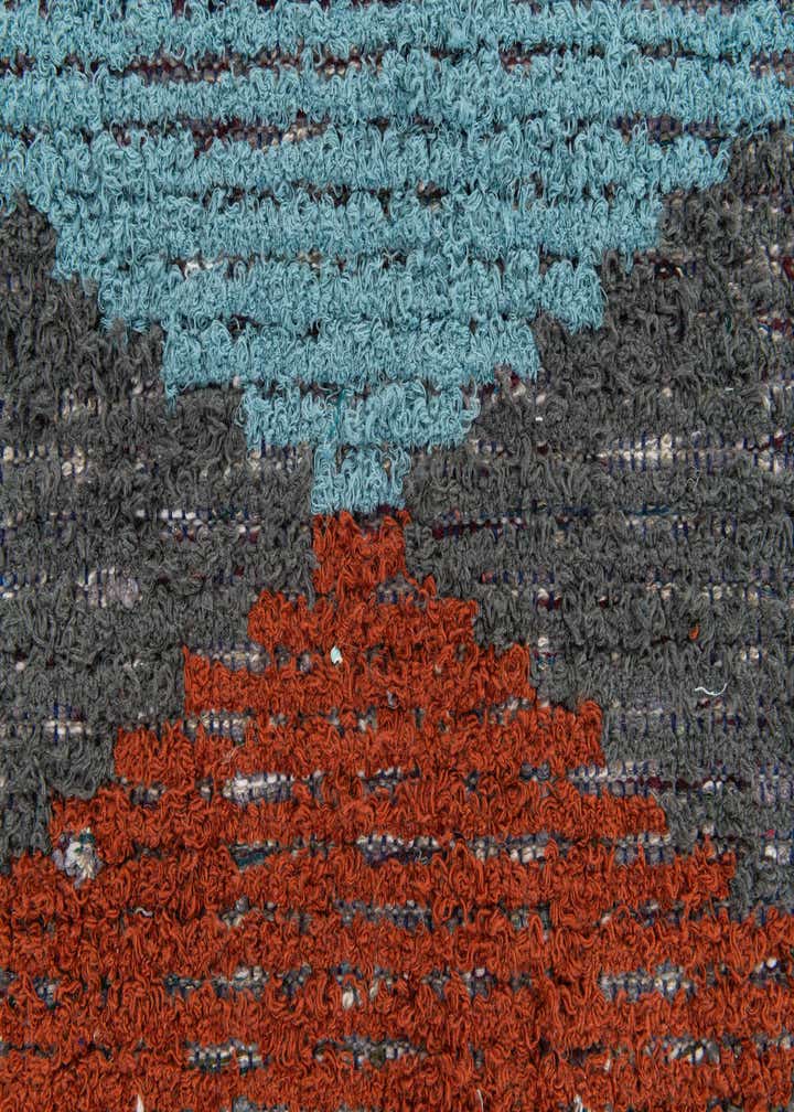 2' 6 x 14' 5 Hand Knotted Moroccan Wool Runner Rug