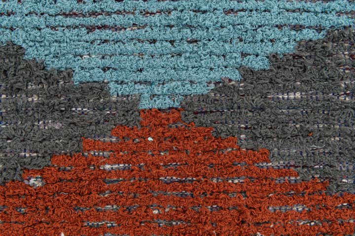 2' 6 x 14' 5 Hand Knotted Moroccan Wool Runner Rug