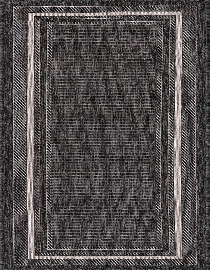Detail image of 2' x 6' Easy-Clean Border Indoor / Outdoor Runner Rug