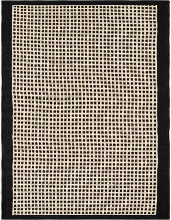 Detail image of 2' 7 x 10' Easy-Clean Border Indoor / Outdoor Runner Rug