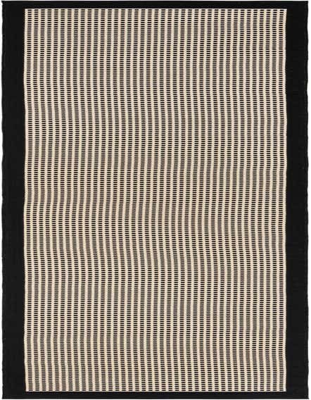 2' 7 x 12' Easy-Clean Border Indoor / Outdoor Runner Rug