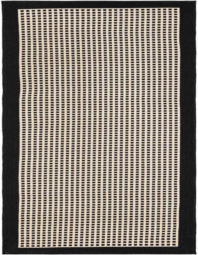 2' x 6' Easy-Clean Border Indoor / Outdoor Runner Rug