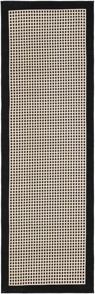Detail image of 2' x 6' Easy-Clean Border Indoor / Outdoor Runner Rug