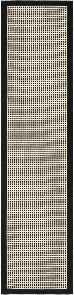 2' x 8' Easy-Clean Border Indoor / Outdoor Runner Rug