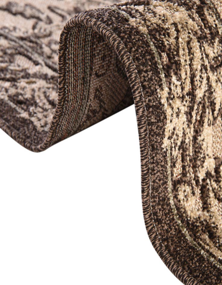 Detail image of 2' x 6'  Washable Botanical Indoor / Outdoor Runner Rug