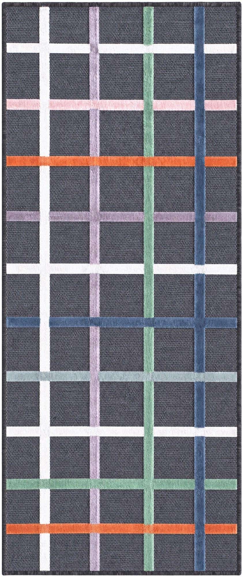 65cm x 160cm Fácil de limpiar Checkered Alfombra Comprar todos los estilos Pasillera