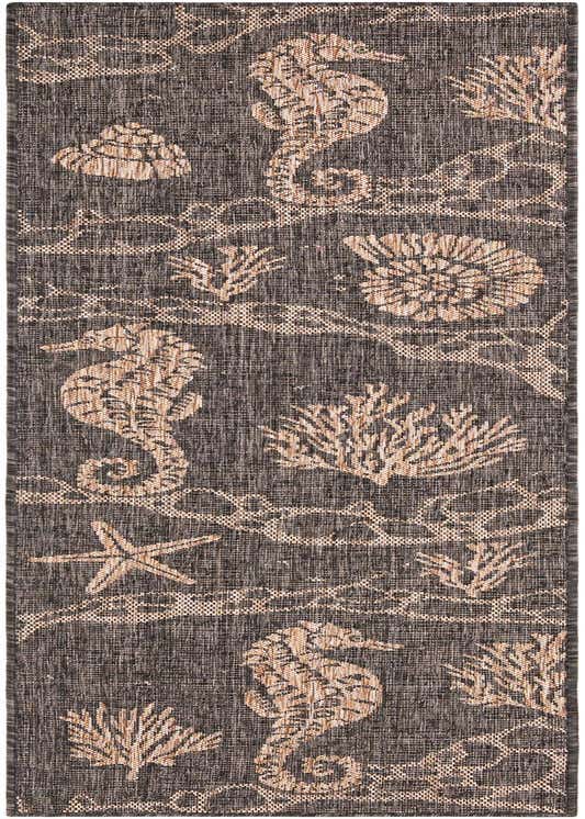 2' x 8' Easy-Clean Coastal Indoor / Outdoor Runner Rug