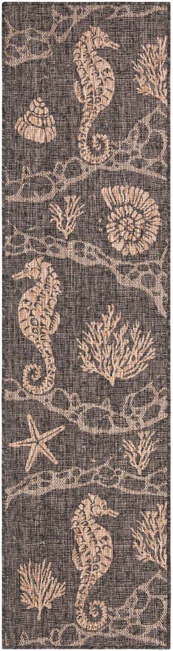 Detail image of 2' x 8' Easy-Clean Coastal Indoor / Outdoor Runner Rug