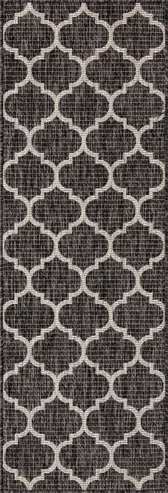 2' x 6' Easy-Clean Lattice Indoor / Outdoor Runner Rug