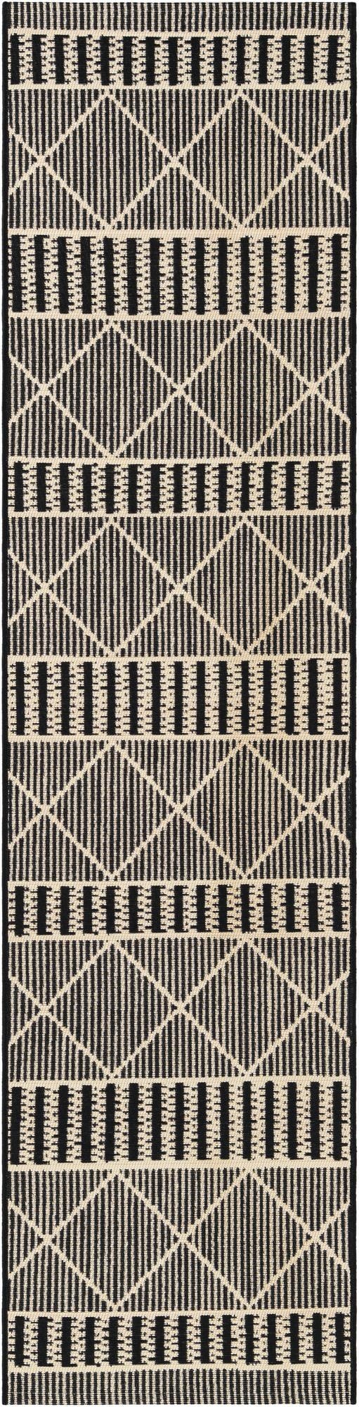 2' x 8' Washable Lattice Indoor / Outdoor Runner Rug