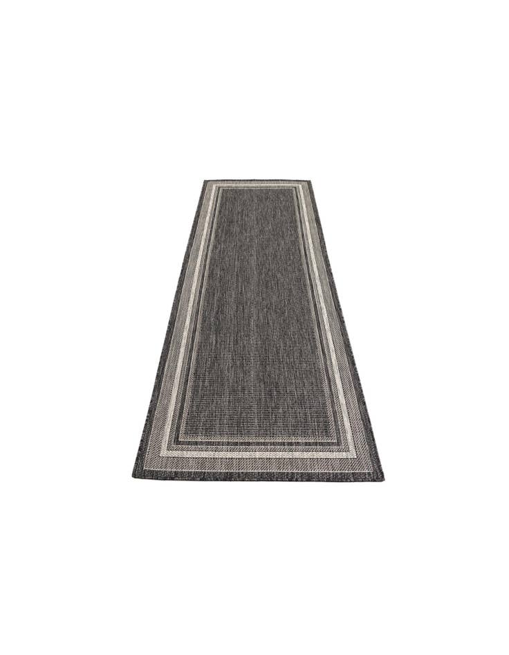 Detail image of 3' x 8' Easy-Clean Modern Indoor / Outdoor Runner Rug