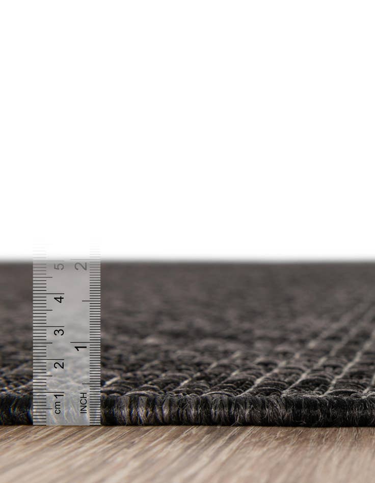 Detail image of 2' 7 x 10'  Washable Solid Indoor / Outdoor Runner Rug