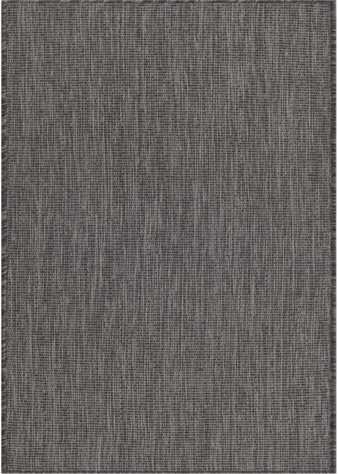 2' x 6' Easy-Clean Solid Indoor / Outdoor Runner Rug