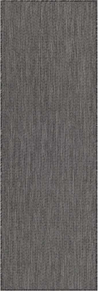 2' x 6' Easy-Clean Solid Indoor / Outdoor Runner Rug