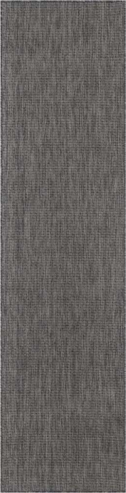 2' 7 x 10' Easy-Clean Solid Indoor / Outdoor Runner Rug
