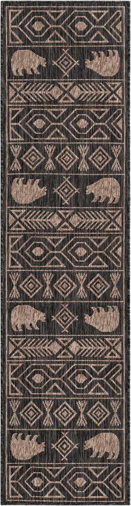 2' x 8' Easy-Clean Southwestern Indoor / Outdoor Runner Rug