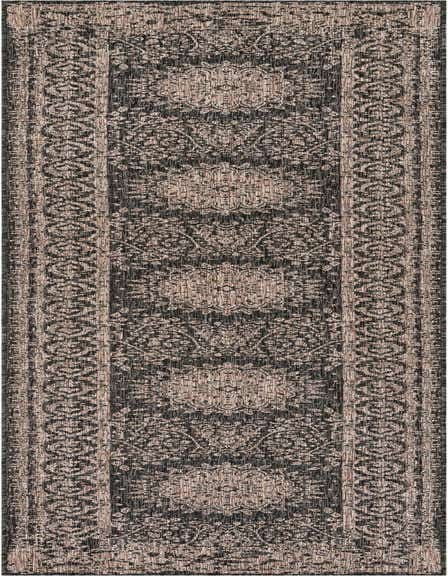 2' 7 x 12' Easy-Clean Traditional Indoor / Outdoor Runner Rug