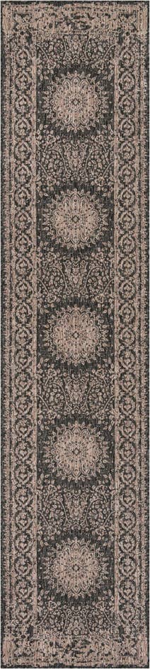 Detail image of 2' 7 x 12' Easy-Clean Traditional Indoor / Outdoor Runner Rug