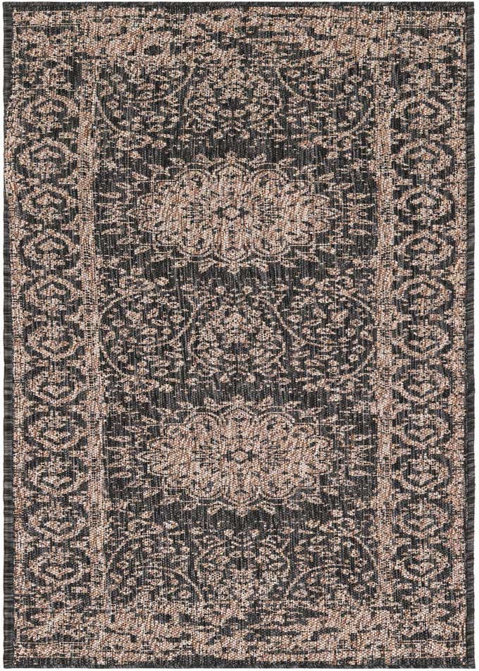 2' x 6' Easy-Clean Traditional Indoor / Outdoor Runner Rug