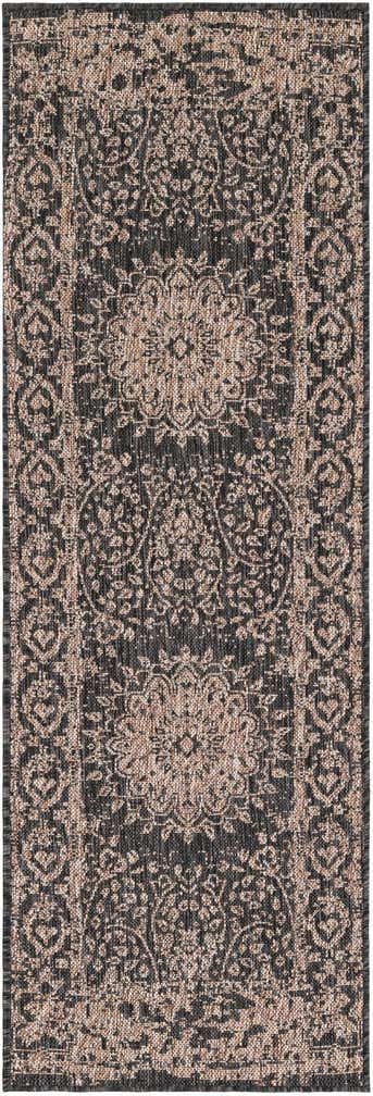 2' x 6' Easy-Clean Traditional Indoor / Outdoor Runner Rug