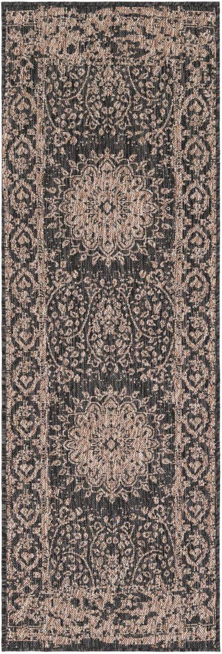 Detail image of 2' x 6' Easy-Clean Traditional Indoor / Outdoor Runner Rug