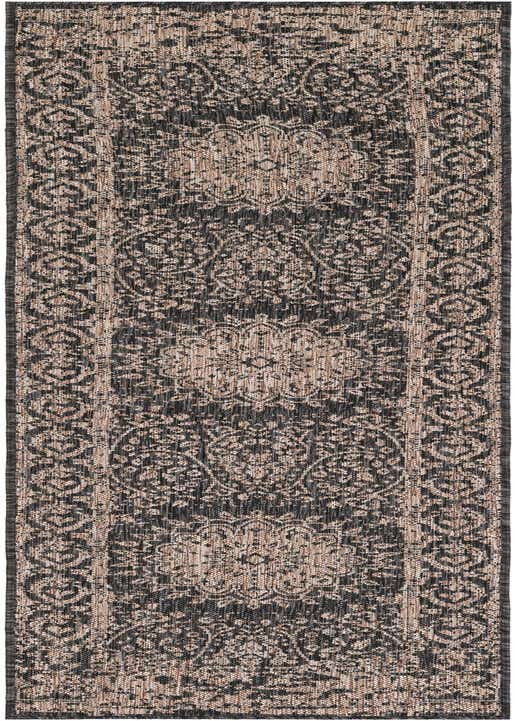 2' x 8' Easy-Clean Traditional Indoor / Outdoor Runner Rug