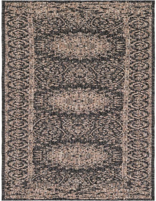 Detail image of 2' x 8' Easy-Clean Traditional Indoor / Outdoor Runner Rug