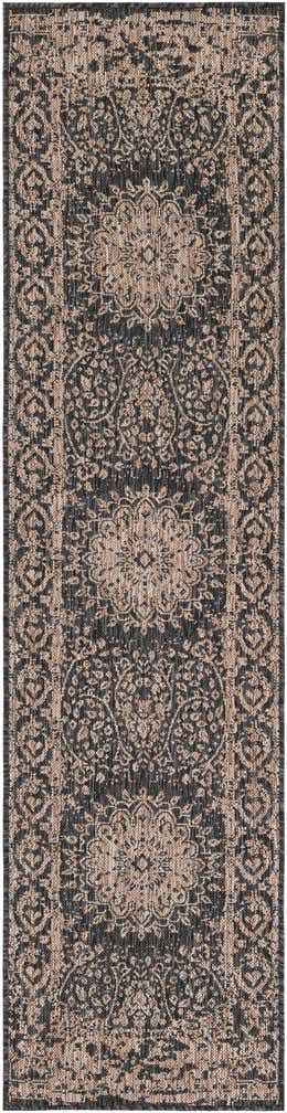 2' x 8' Easy-Clean Traditional Indoor / Outdoor Runner Rug