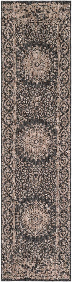 Detail image of 2' x 8' Easy-Clean Traditional Indoor / Outdoor Runner Rug