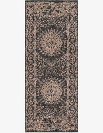 2' x 5' 3 Easy-Clean Traditional Indoor / Outdoor Runner Rug