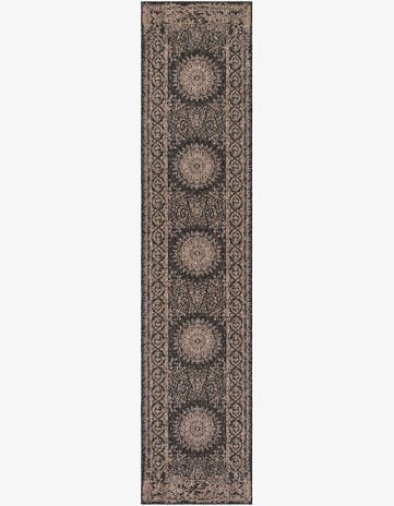 2' 7 x 12' Easy-Clean Traditional Indoor / Outdoor Runner Rug